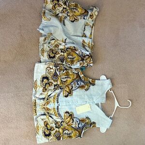 Joie Light Blue Linen Garment